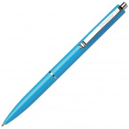 Ручка шариковая Schneider K-15 автоматическая, синяя, голубой корпус, 1,0мм,  S930860