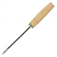 Шило банковское BuroMax 5551 игла 12,5см с отверстием,  деревянная ручка