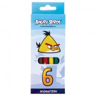 Фломастеры  6цветов CFS AB03130 "Angry Birds"