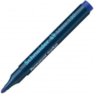 Маркер перманентный Schneider Maxx 130 синий, 1-3мм, круглый, S113003