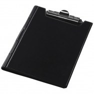 Клипборд-папка A4 Panta Plast черный, внутренний карман, PVC покрытие, 0314-0003-01