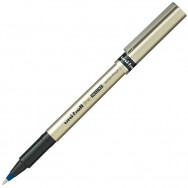 Ручка роллер Uni-ball "Fine Deluxe" UB-177 синяя, металлический клип, 0,7мм