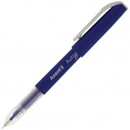 Ручка гелевая Axent AG1007-02-A Autographe синяя, прорезиненный корпус, 0,5мм