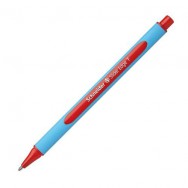 Ручка шариковая Schneider Slider Edge F Red красная, трехгранный прорезиненный корпус, 0,7мм, S152002
