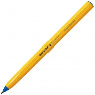 Ручка шариковая Schneider TOPS 505 F синяя, желтый корпус, 0,7мм, S150503