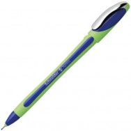 Ручка линер Schneider XPRESS синяя, зеленый с синим корпус, 0,8мм, S190003